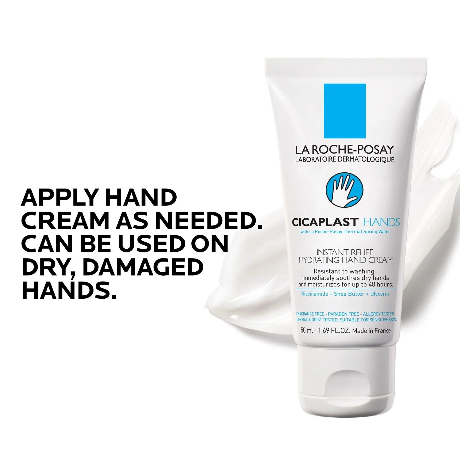 Cicaplast Hand Cream for Dry Hands & Damaged Hands