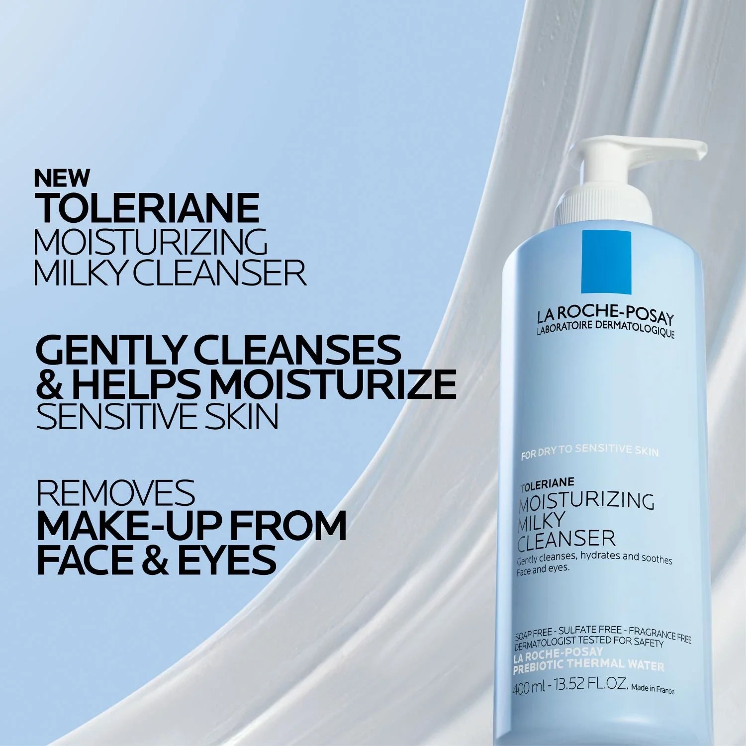 Toleriane Moisturizing Milky Facial Cleanser