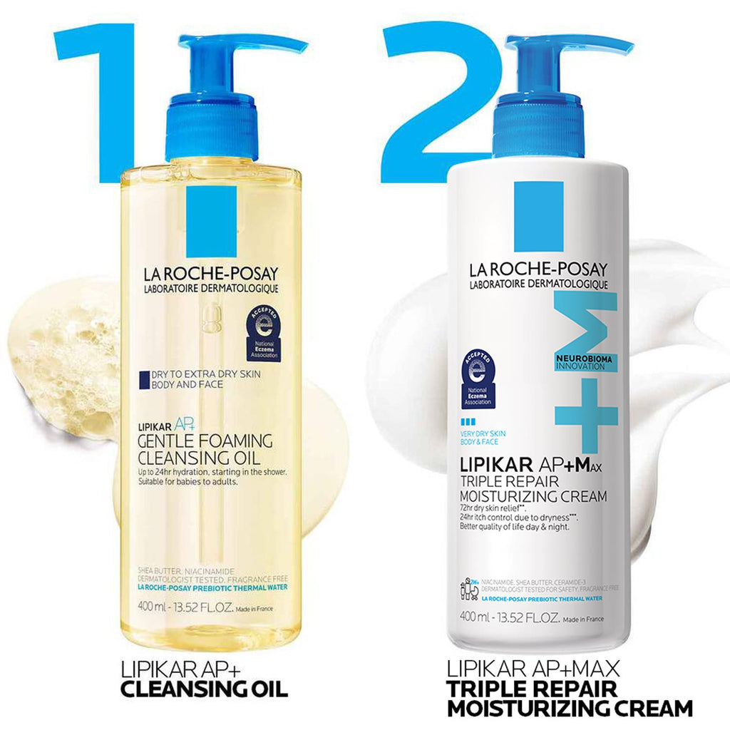 Lipikar AP+ Gentle Foaming Cleansing Oil